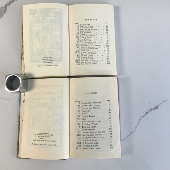 2 Vintage Bobbsey Twins Mystery Books 9 & 38 by Laura Lee Hope Collector - Picture 7 of 15